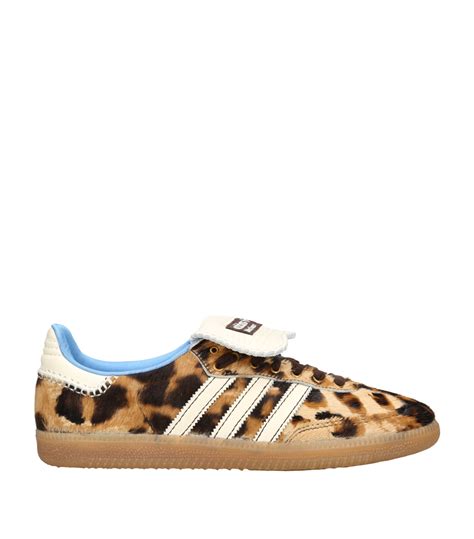 adidas x wales bonner leopard sambas|leopard print wales bonner adidas.